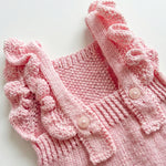 Baby Pink NZ Wool Romper | Vili Bear Baby & Children's Wear & Toys