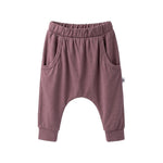 Dimples brown merino leggings: size 3-6months | Vili Bear Auckland NZ