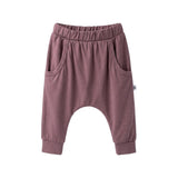 Dimples brown merino leggings: size 3-6months | Vili Bear Auckland NZ