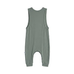 Dimples sage green merino romper  | Vili Bear Auckland NZ