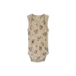 Milly & Milo sleeveless merino bodysuit  | Vili Bear Auckland NZ