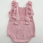 Baby Pink NZ Wool Romper | Vili Bear Baby & Children's Wear & Toys