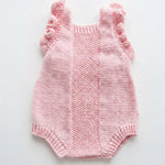 Baby Pink NZ Wool Romper | Vili Bear Baby & Children's Wear & Toys