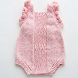 Baby Pink NZ Wool Romper | Vili Bear Baby & Children's Wear & Toys